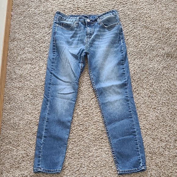 Calvin Klein Jeans Women's Medium Blue Skinny Jeans - Picture 1 of 8